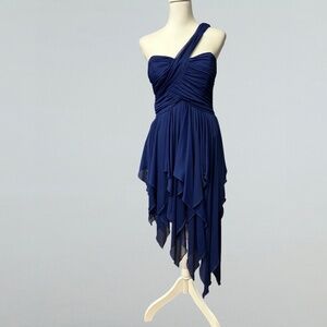 Blondie Nites by Stacy Sklar Royal Blue Evening Dress